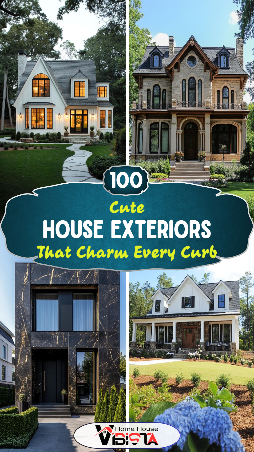 100 Cute House Exteriors That Charm Every Curb