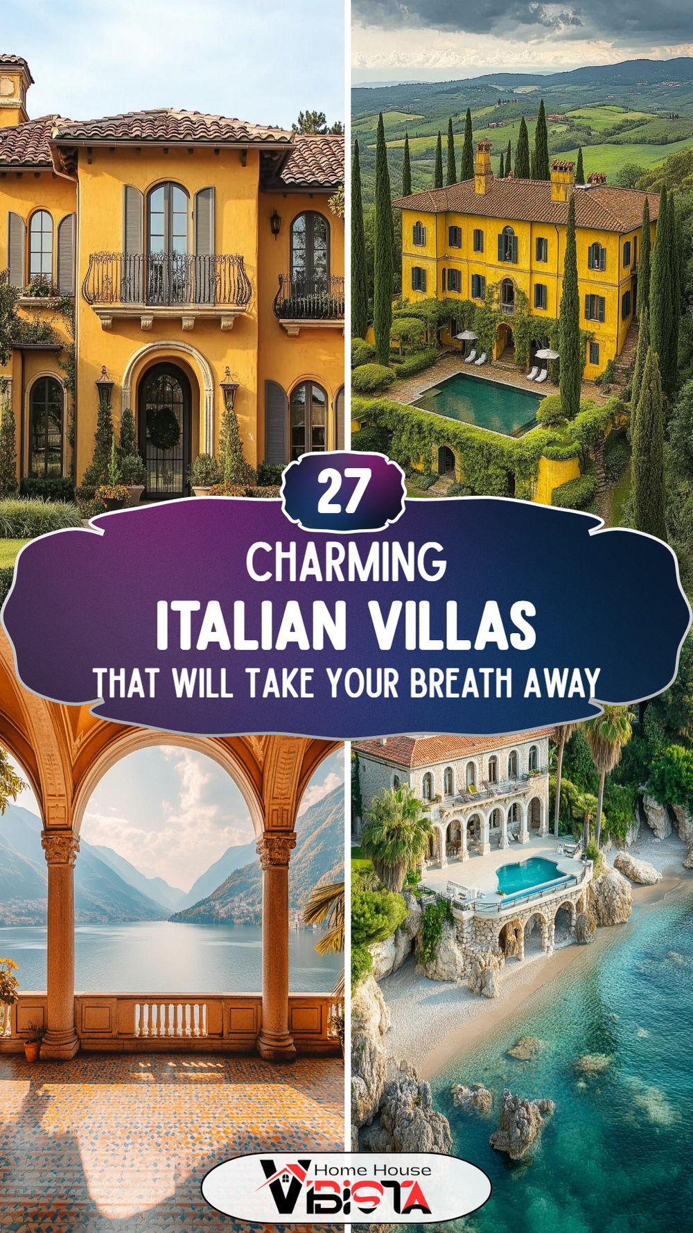 27 Charming Italian Villas That Will Take Your Breath Away