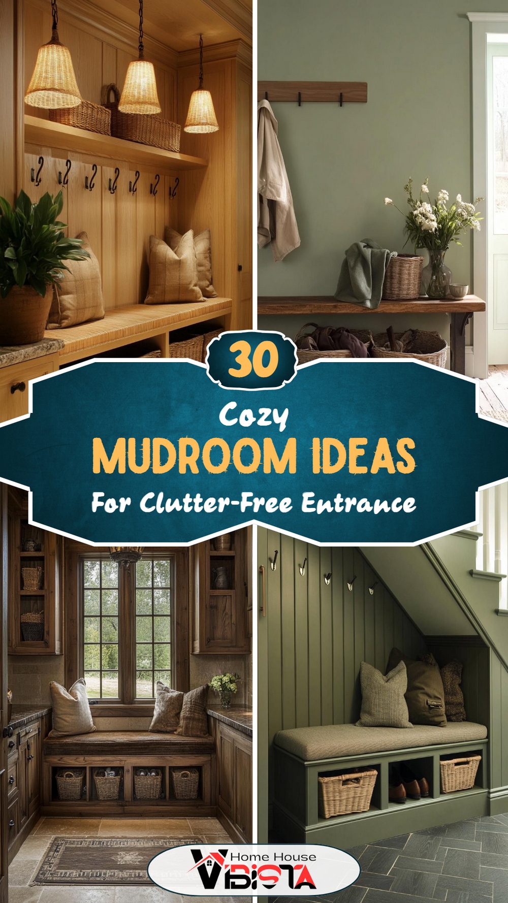 30 Cozy Mudroom Ideas for a Clutter-Free Entrance