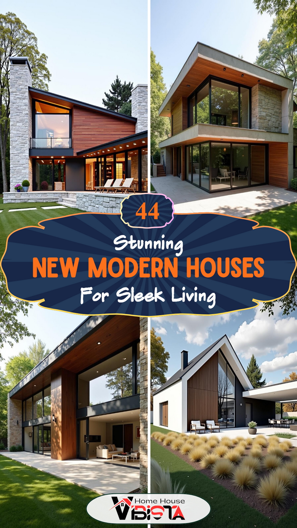 44 Stunning New Modern Houses for Sleek Living