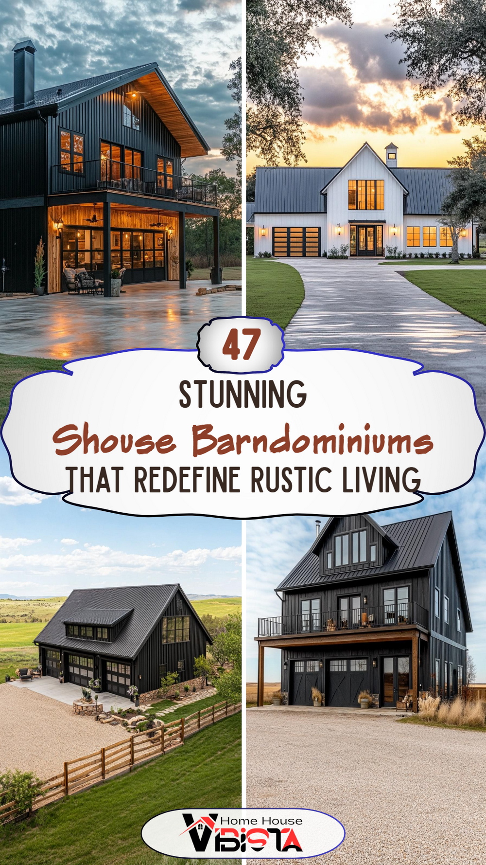 47 Stunning Shouse Barndominiums That Redefine Rustic Living