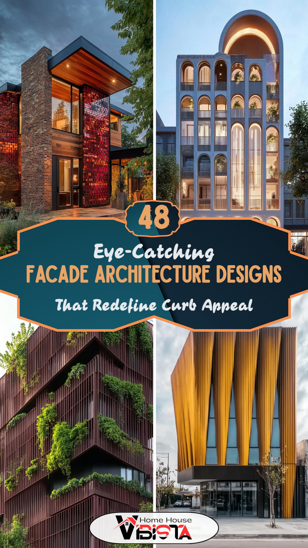 48 Eye-Catching Facade Architecture Designs That Redefine Curb Appeal