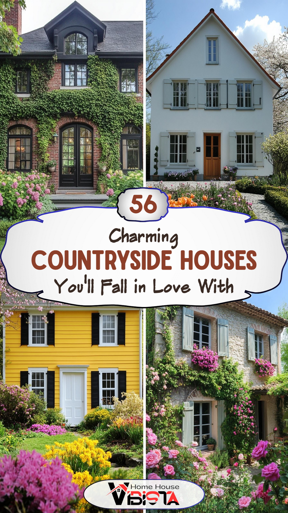 56 Charming Countryside Houses You’ll Fall in Love With