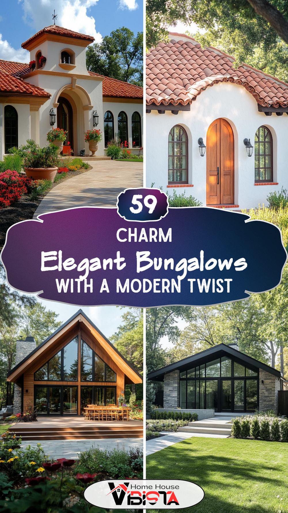 59 Elegant Bungalows with a Modern Twist