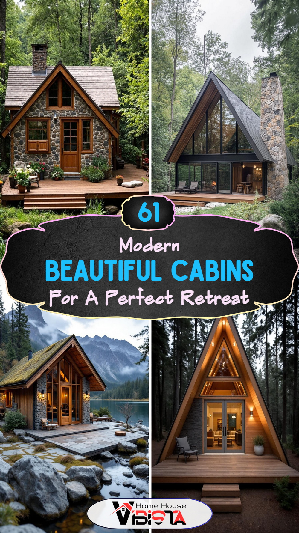 61 Beautiful Cabins for a Perfect Retreat