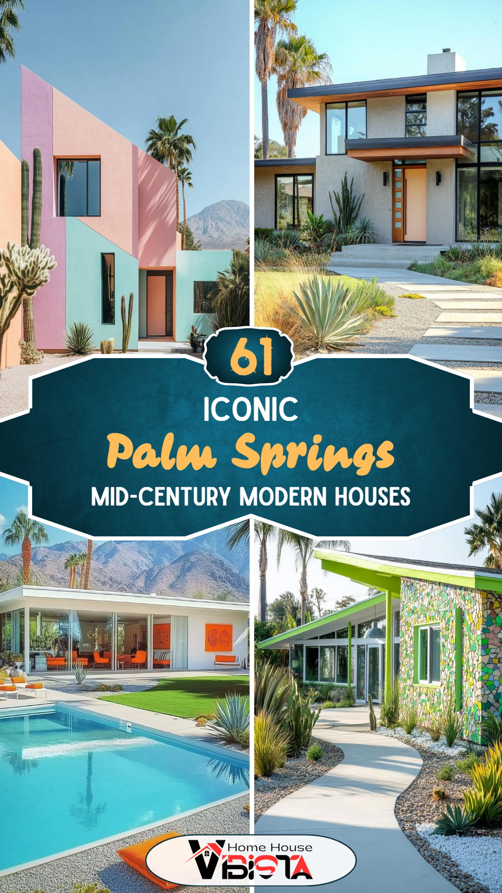 61 Iconic Palm Springs Mid-Century Modern Houses