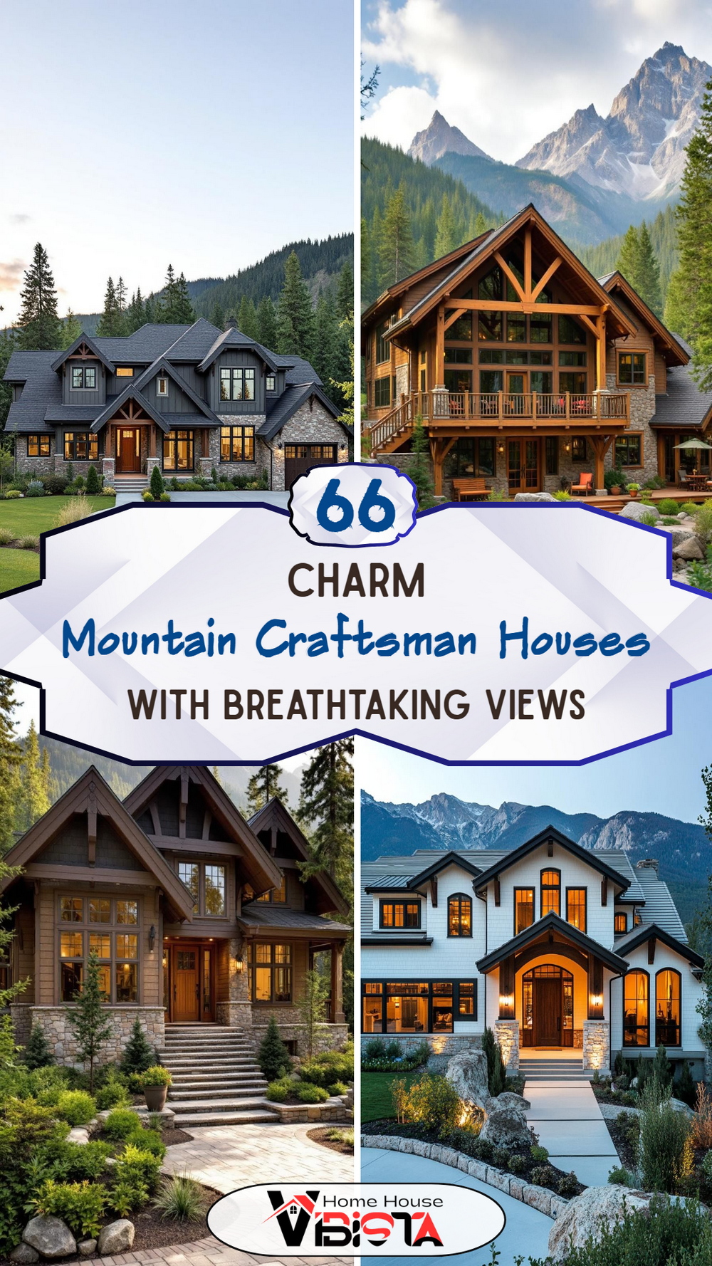 66 Mountain Craftsman Houses With Charm and Breathtaking Views