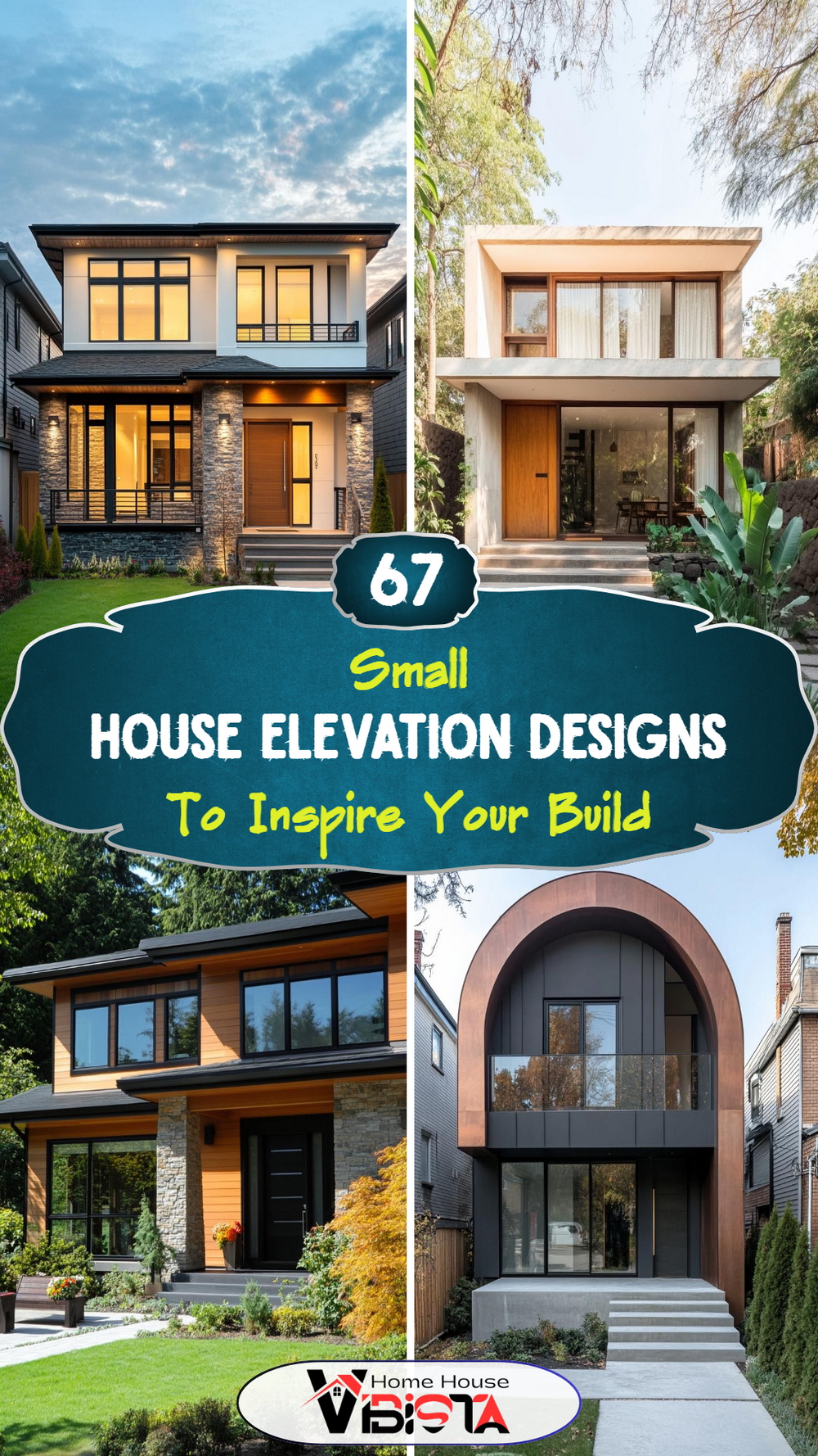 67 Small House Elevation Designs to Inspire Your Build