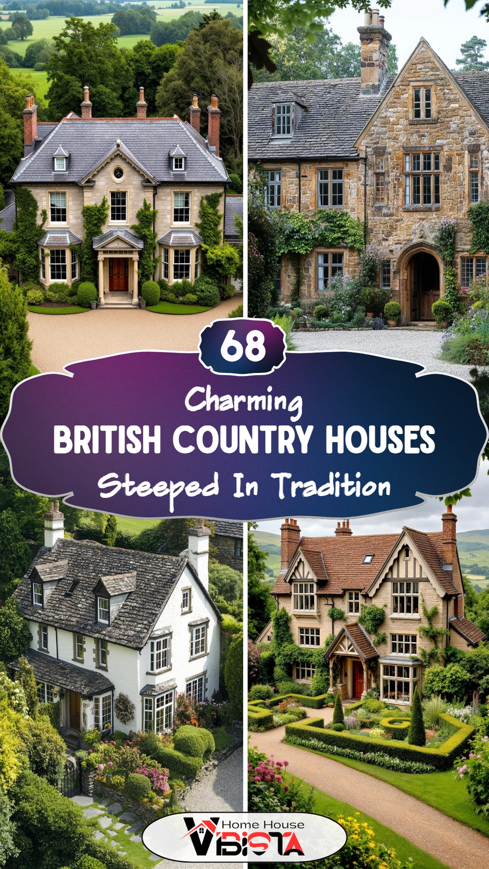68 Charming British Country Houses Steeped in Tradition