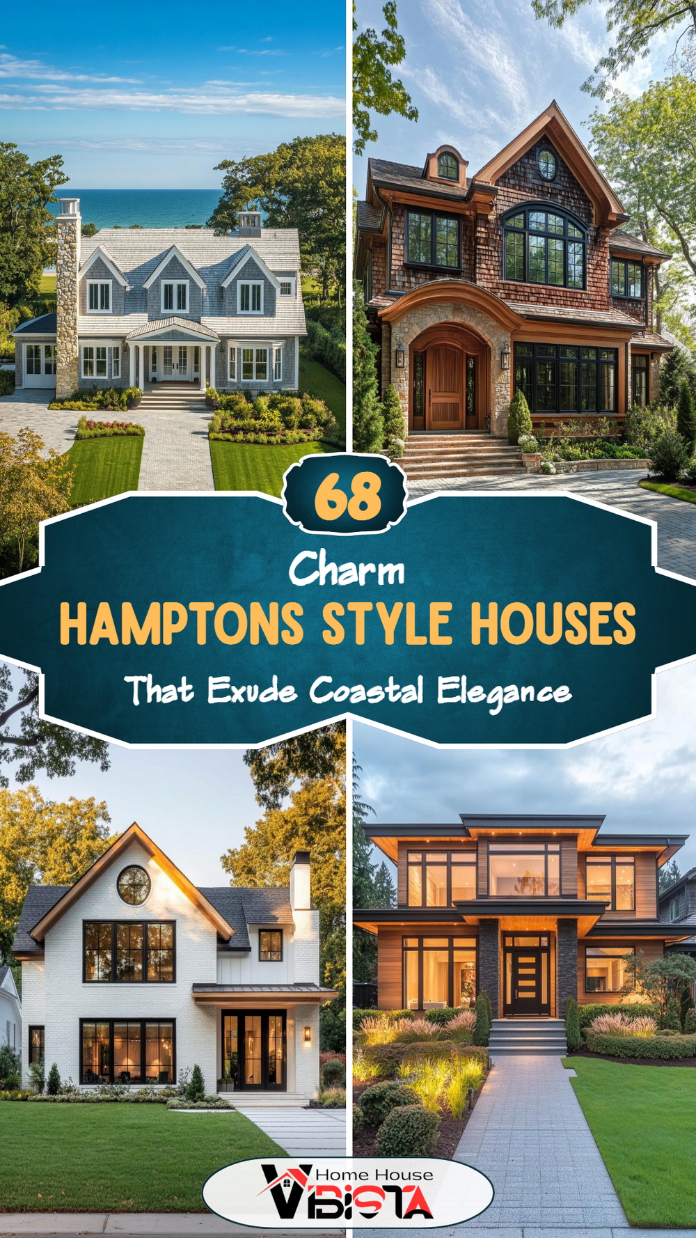 68 Hamptons Style Houses That Exude Coastal Elegance