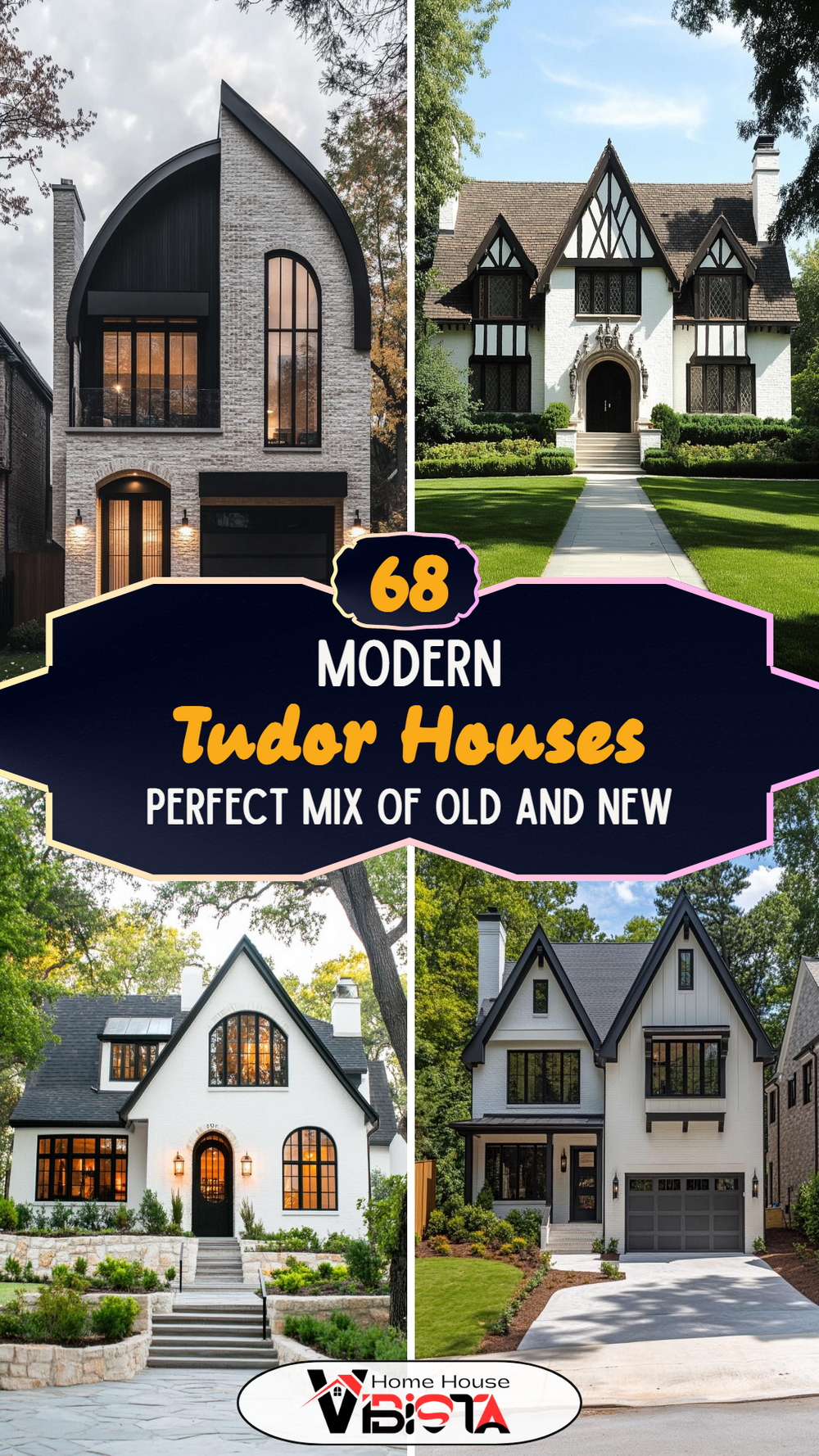 68 Modern Tudor Houses for a Perfect Mix of Old and New