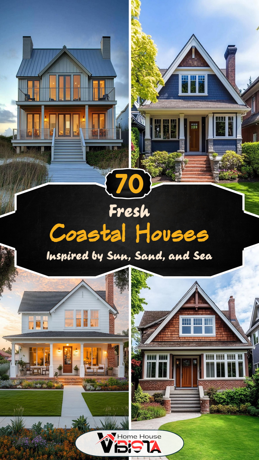 70 Fresh Coastal Houses Inspired by Sun, Sand, and Sea