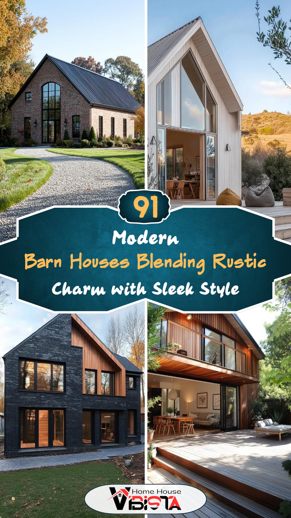 91 Modern Barn Houses Blending Rustic Charm with Sleek Style