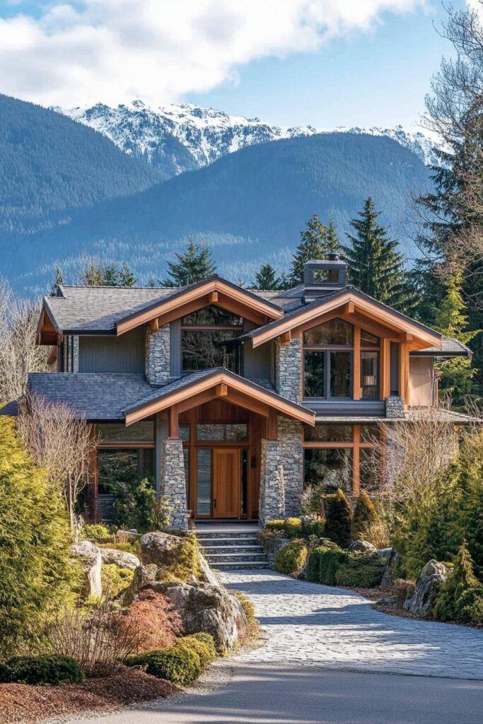 66 Mountain Craftsman Houses With Charm and Breathtaking Views