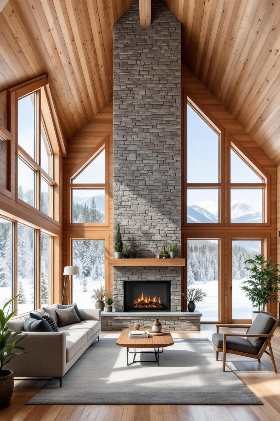 33 Stunning Modern Cabin Interiors to Bring the Outdoors In