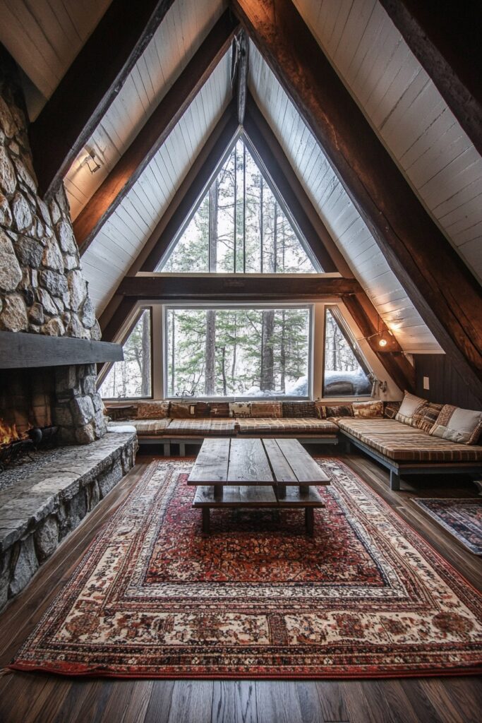 36 Beautiful A-Frame Interiors for a Cozy Retreat