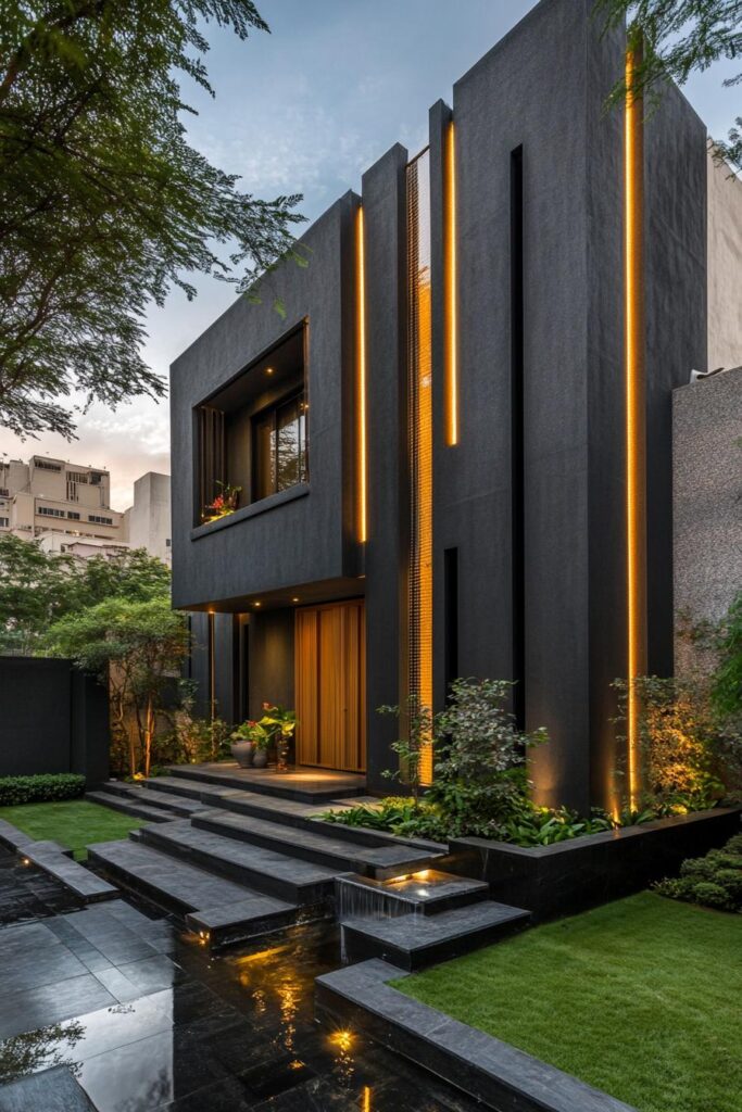 54 Most Elegant Black Home Exteriors You’ll Fall For