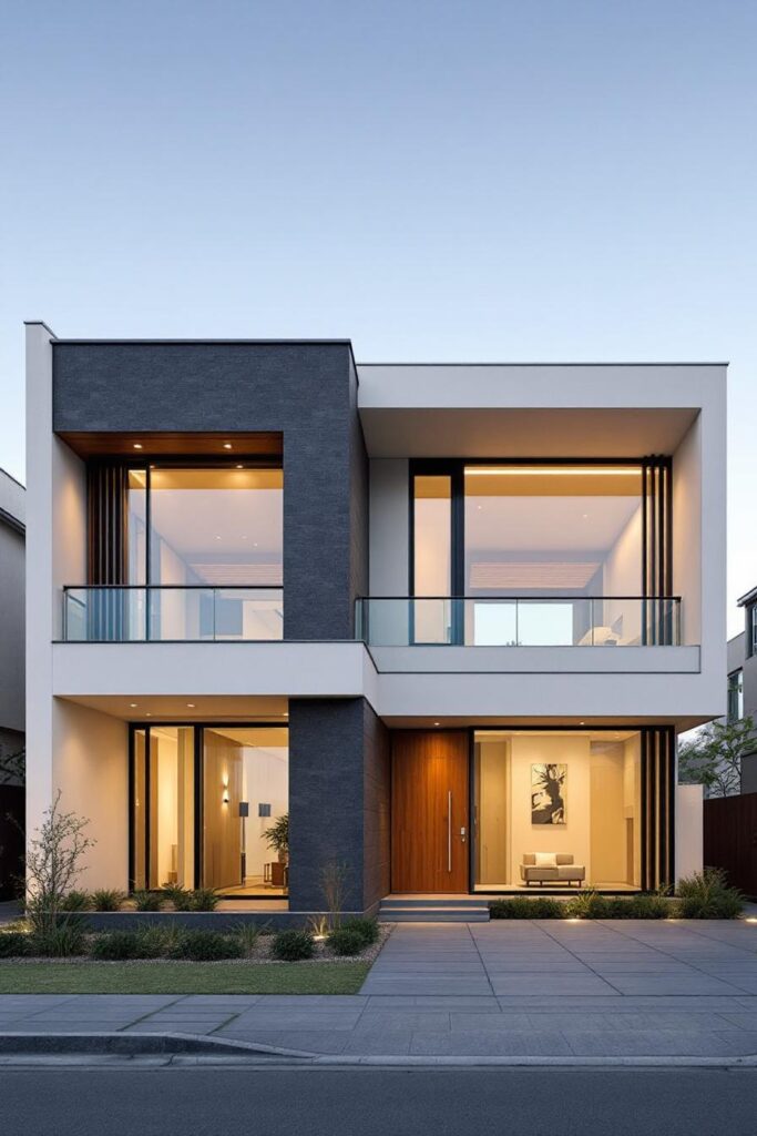 77 Modern House Facade Designs That Stand Out