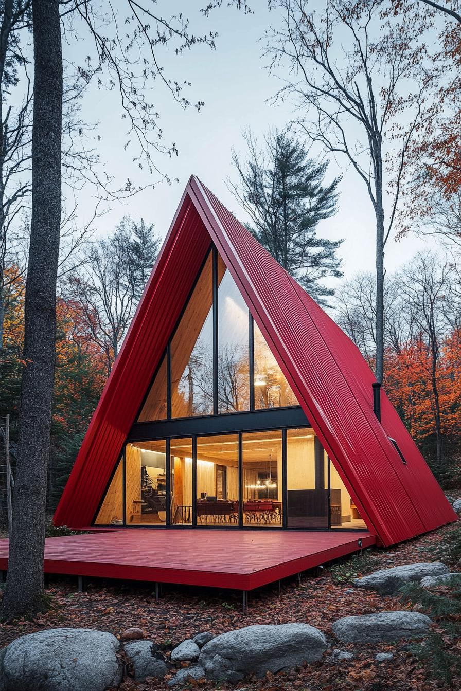 Crimson Pinnacle: Triangle Tranquility