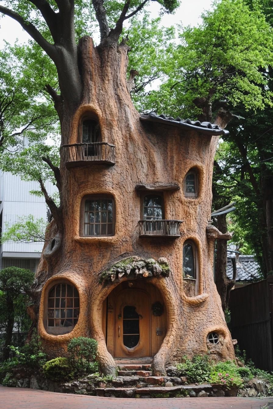 Whimsical Treehouse Dwelling