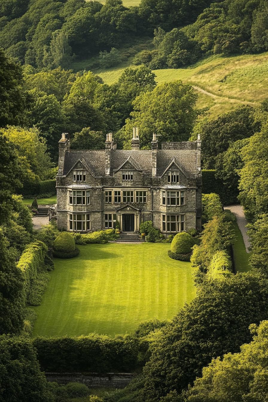 Stone Splendor Nestled in a Sea of Green