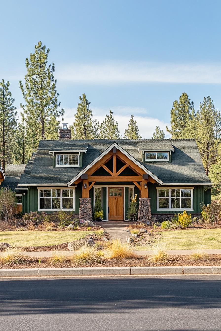 Pine Perfection with a Porch of Dreams