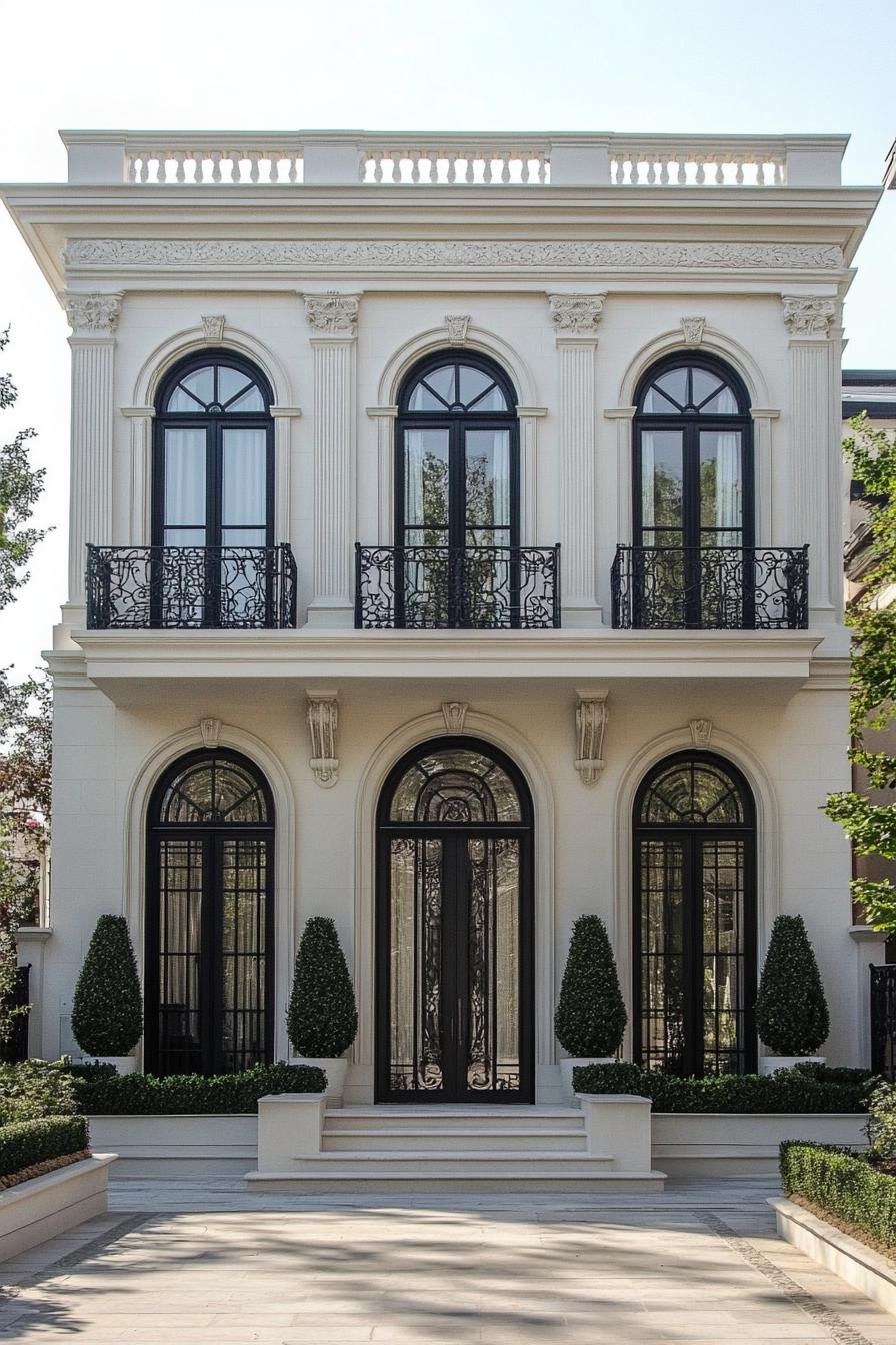 Neoclassical Splendor with a Dash of Whimsy
