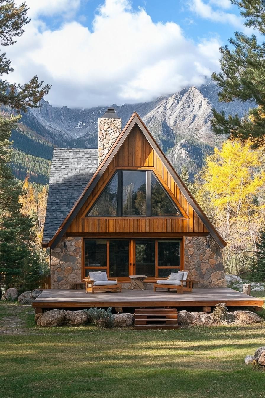 Pointy Roof and Pondering Pines