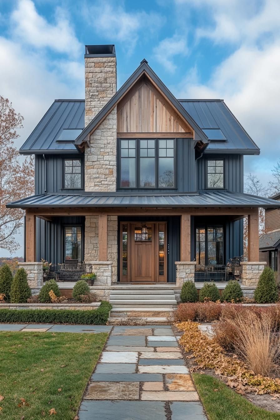 Gabled Glory with a Smoky Signature