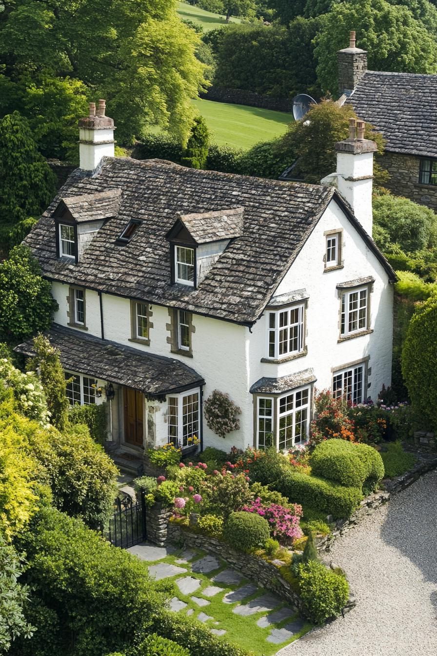 Charming Countryside Abode With Lush Hues