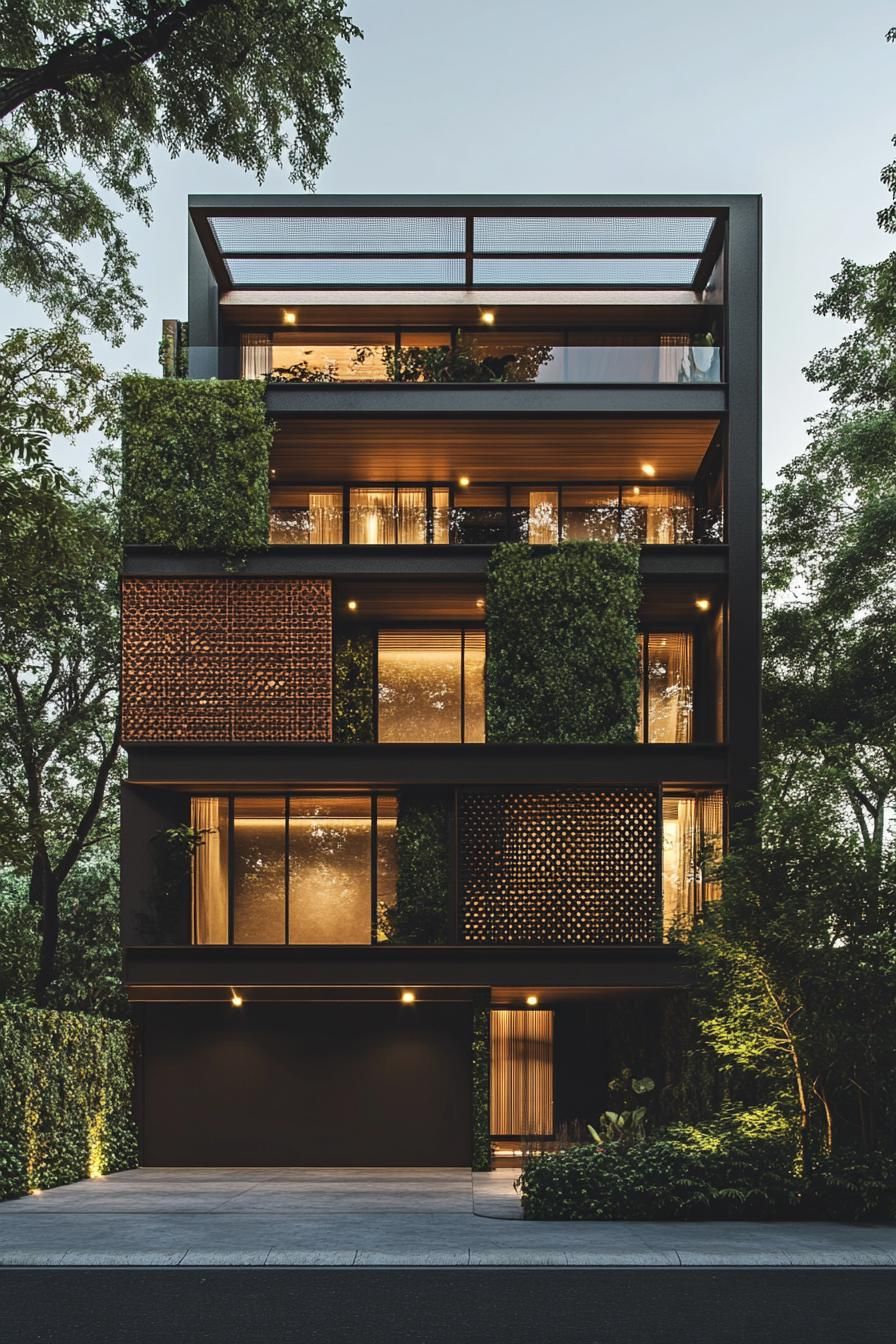The Vertically Verdant Villa