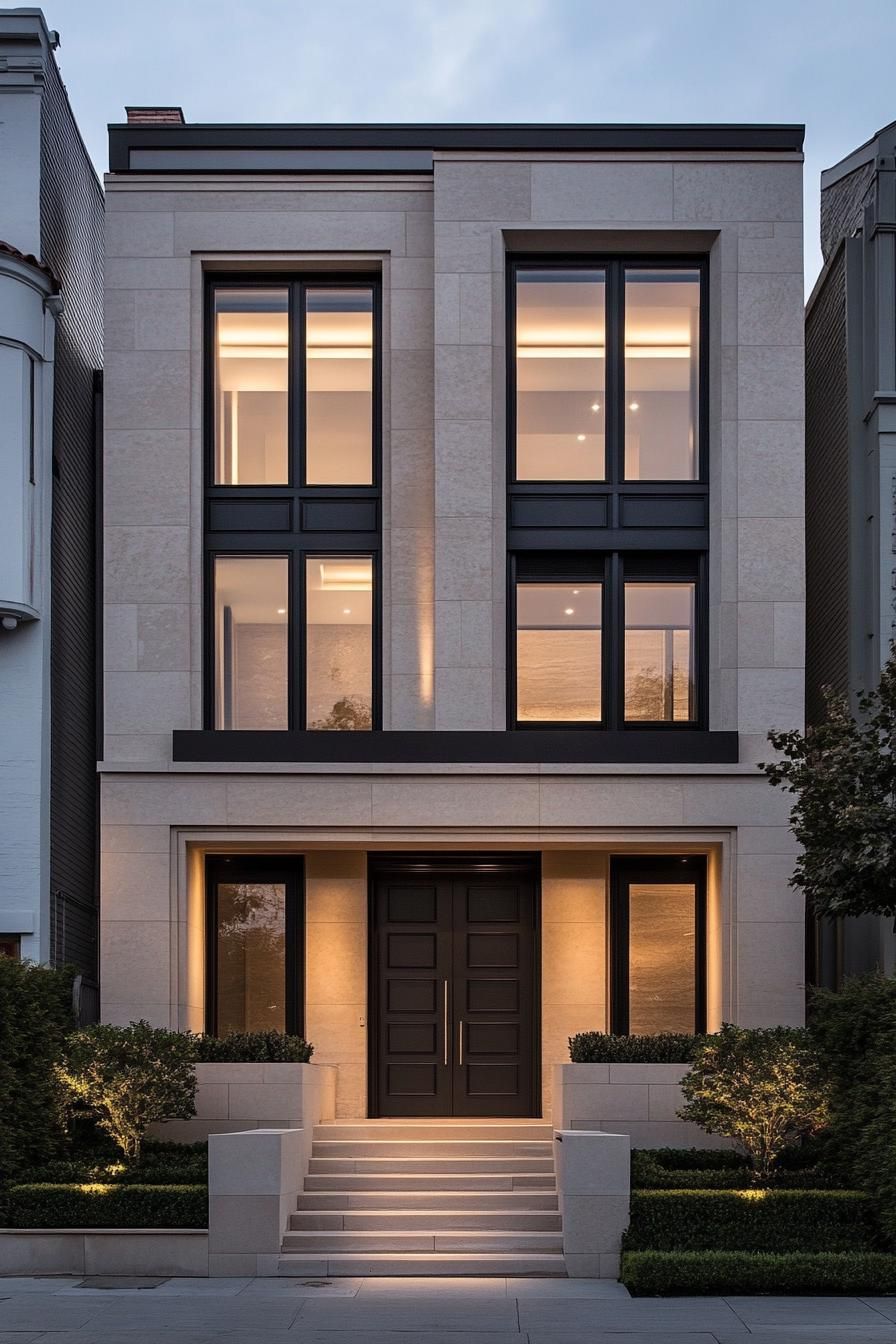 Modern Neo-Classical Starlight Retreat
