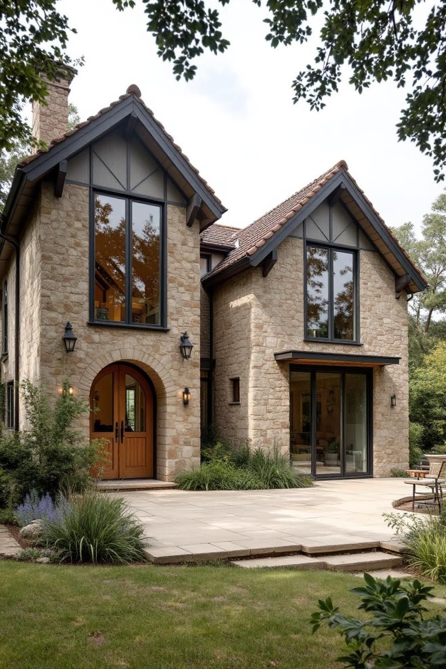 Rustic Meets Regal: The Stone Storybook Revival