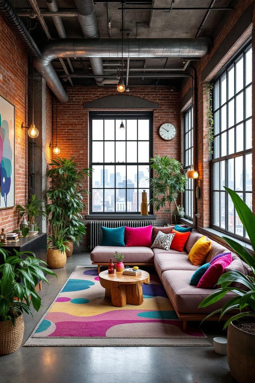 Colorful Urban Loft Escape