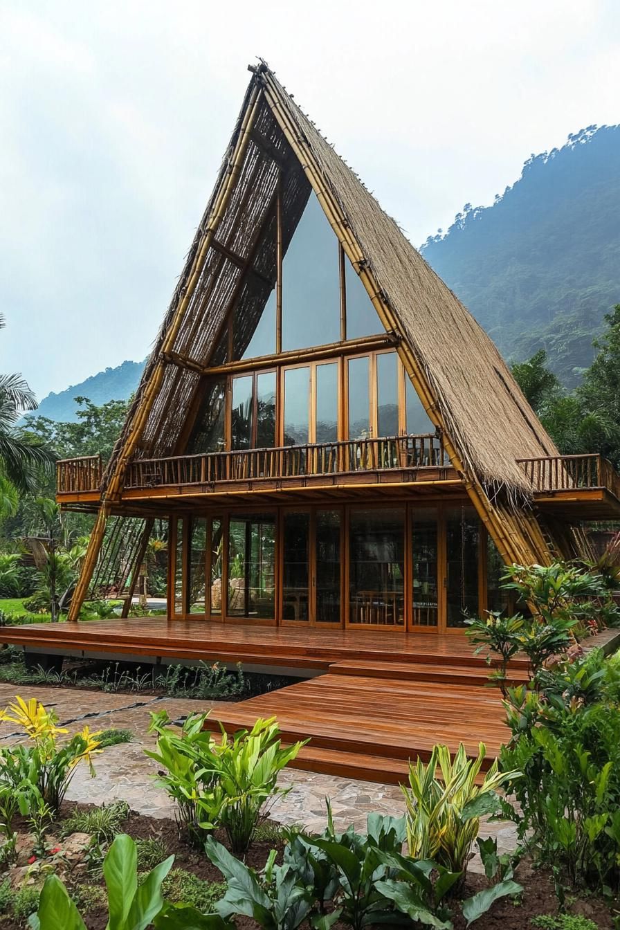 Bamboo Delight: The Rustic Refuge