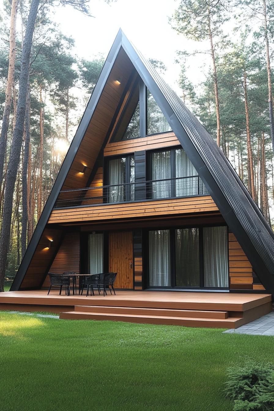 Architecture on Point: A Triangular Escape