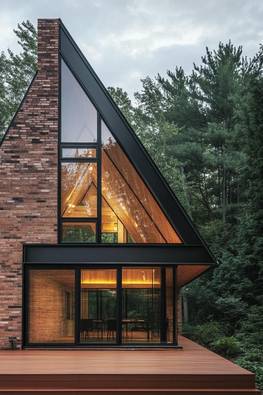 Triangular Bricks and Bliss: A Framed Fantasy