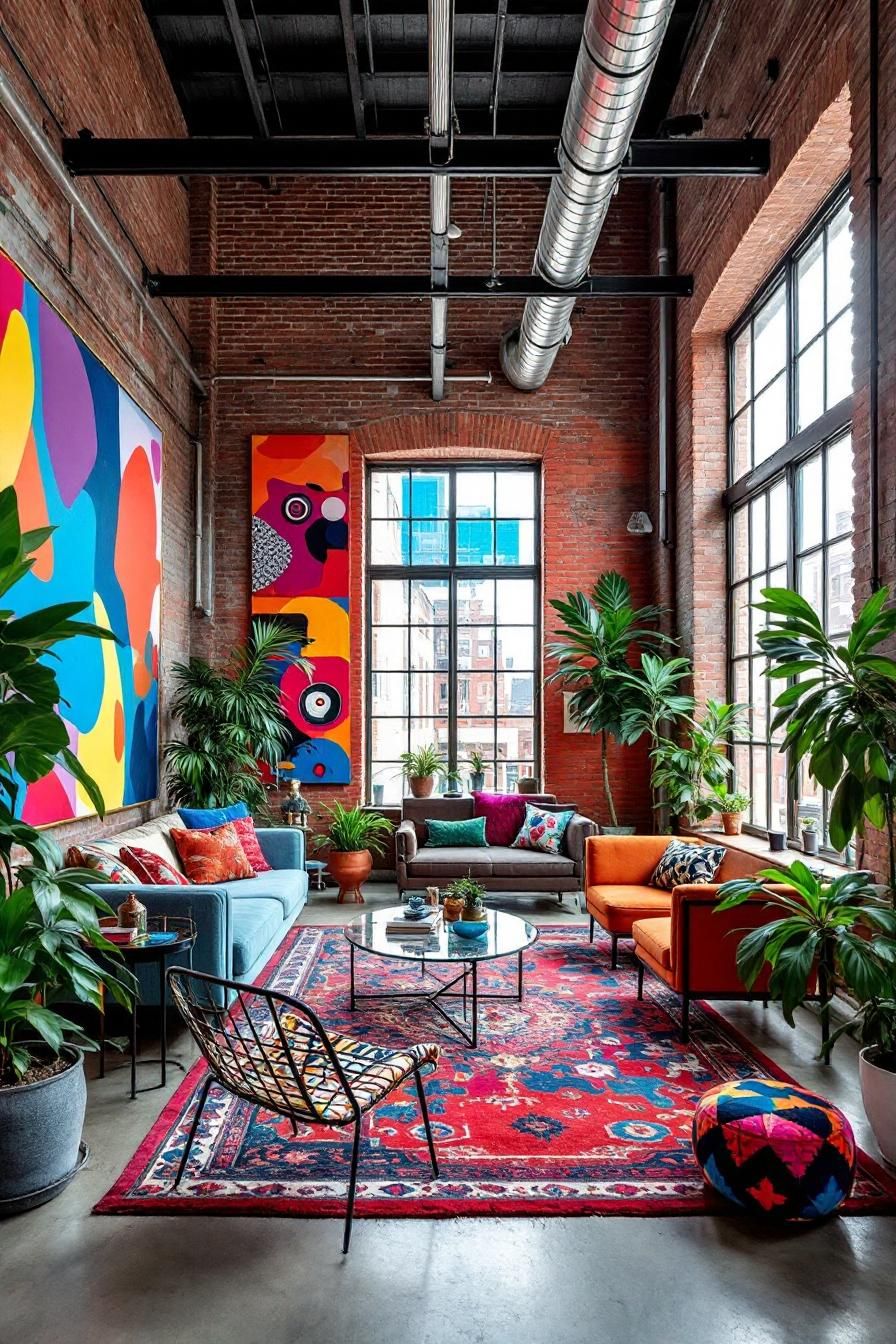 Colorful Escape in a Creative Alcove