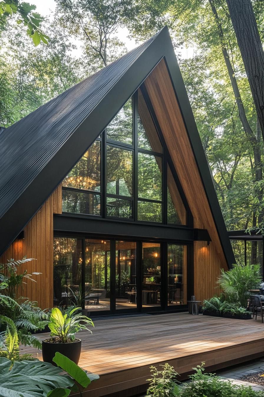 A-Frame Zen: A Triangular Sanctuary
