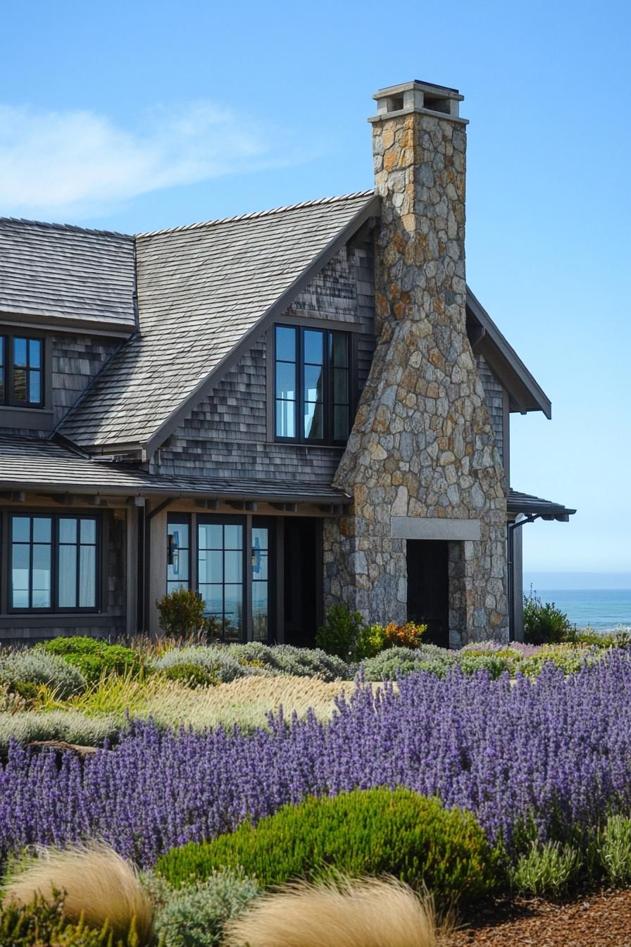 Rustic Sea View Stone Oasis