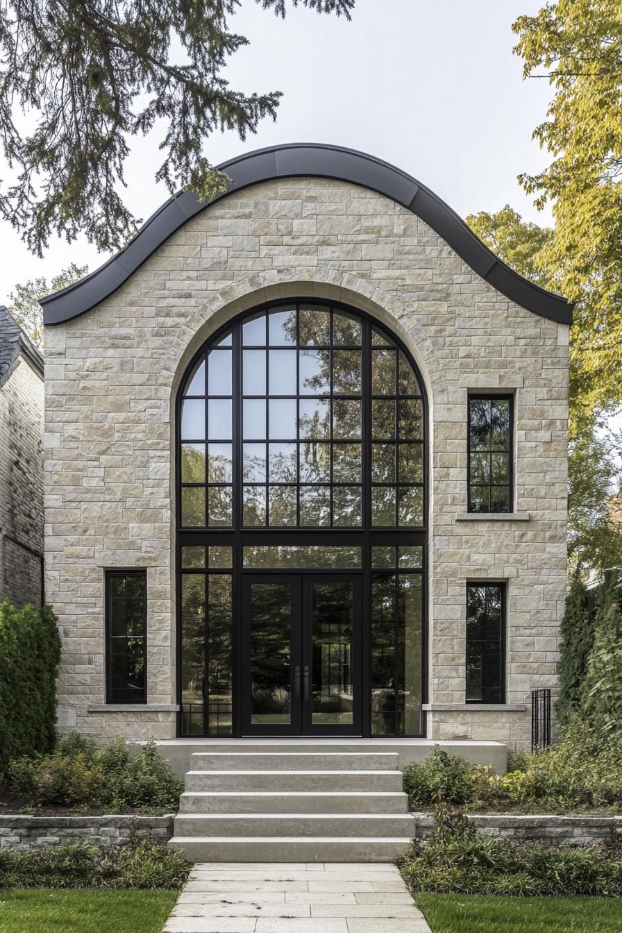 Curved Wonder: A French Facelift