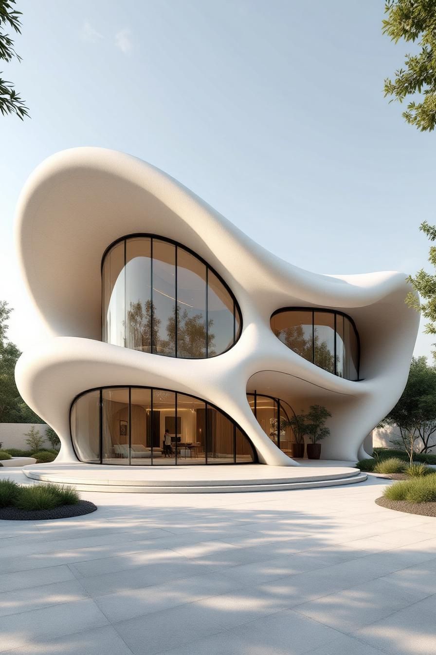 Soaring Seashell: A Curvy Cove