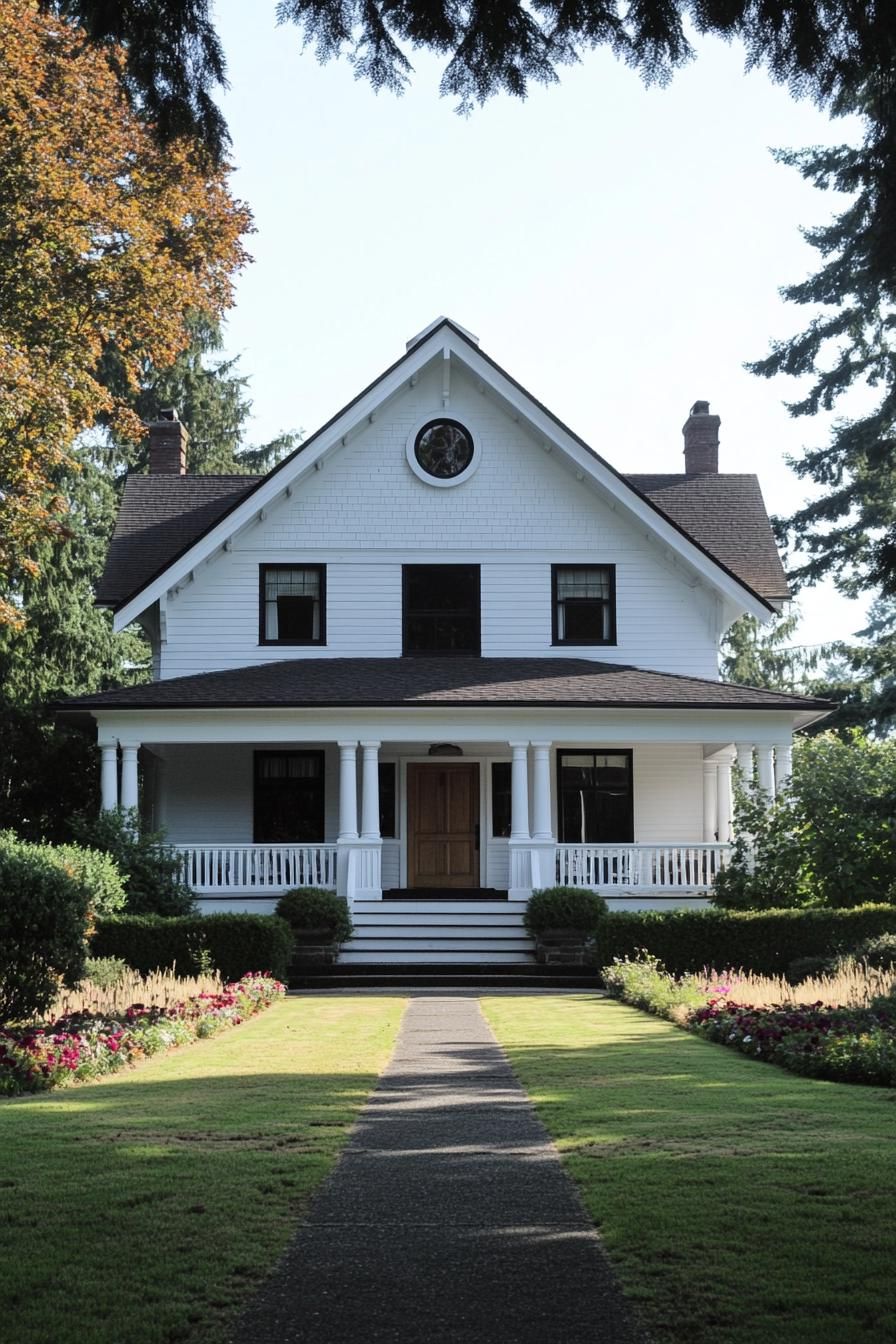 Stately Splendor in Whitewashed Glory