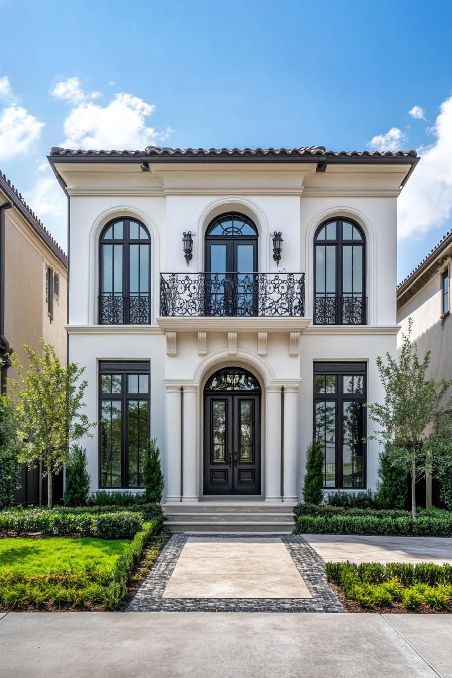 Modern Elegance: A Parisian Pearl in the Suburbs