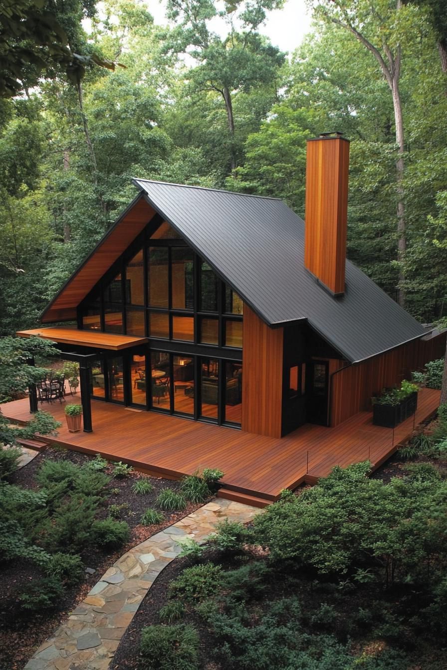 A Cozy Cabin in the Woods