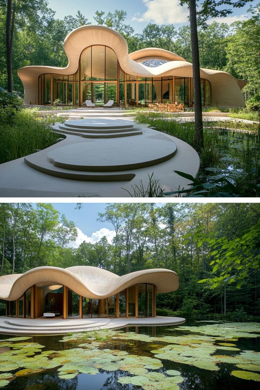 Where Geometry Gets Leafy: A Curvy Caper