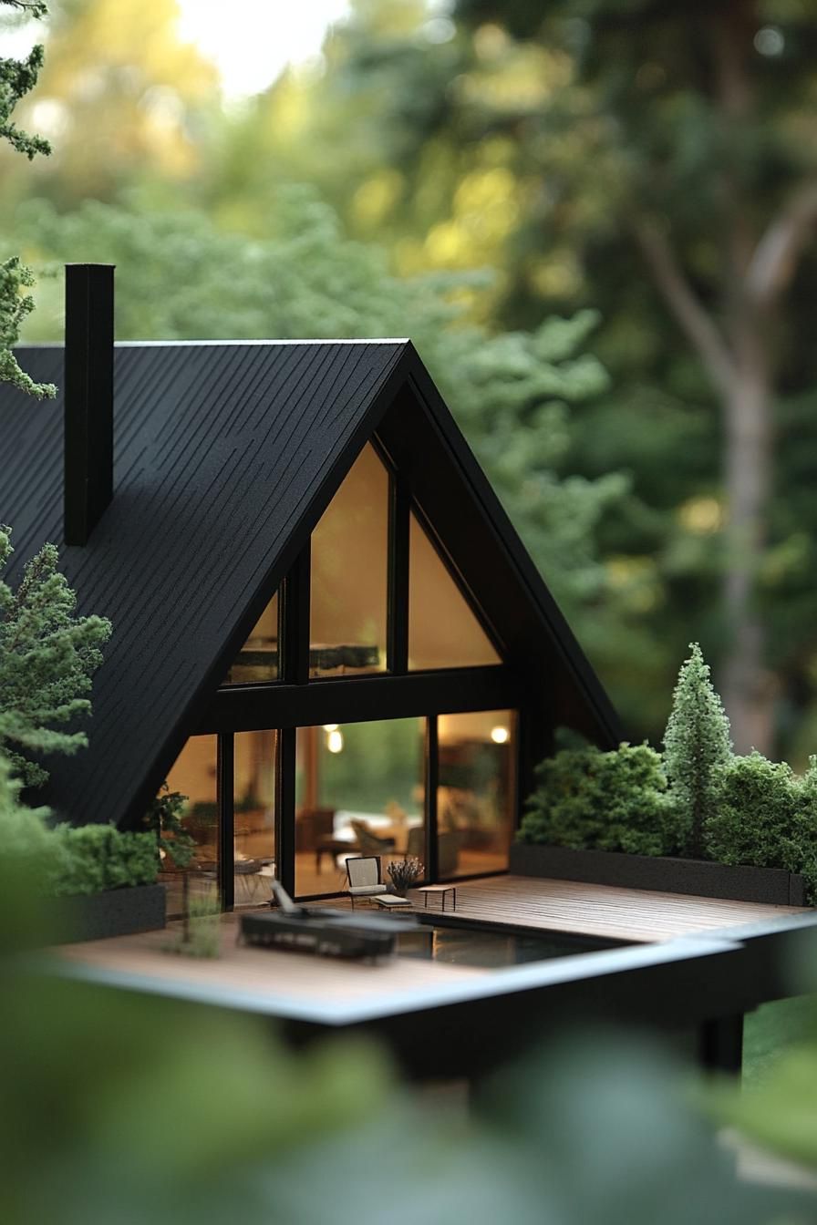 Chic Modern A-Frame Dream House