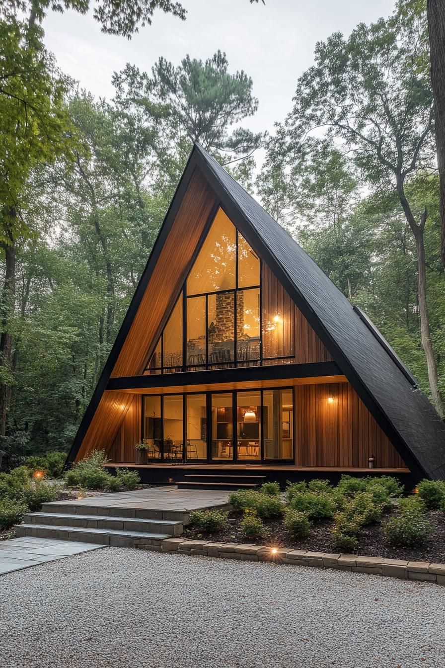 Pine Peak Perfection: Triangular Tryst