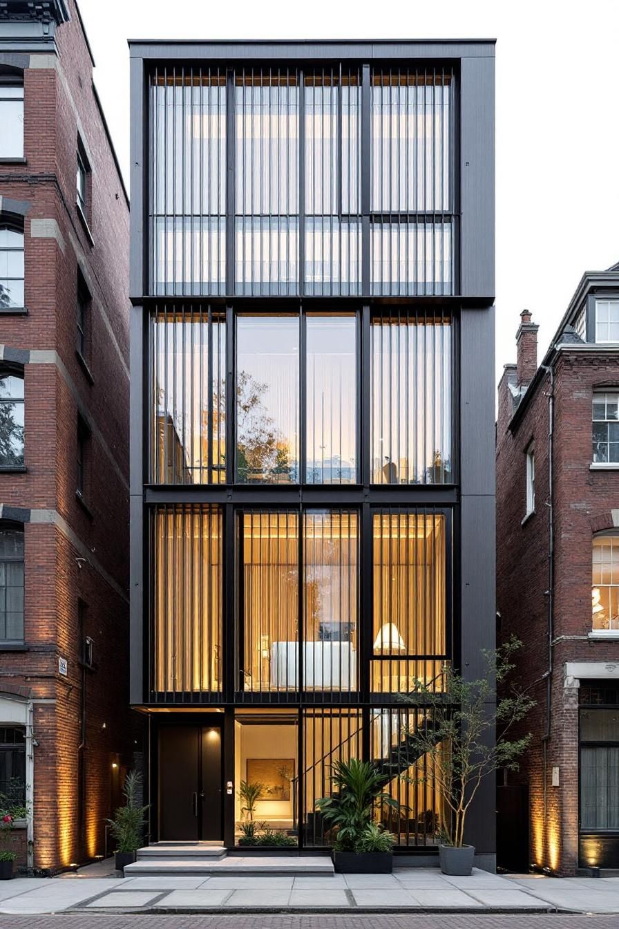 Architectural Delight: The Glass-Faced Terrace