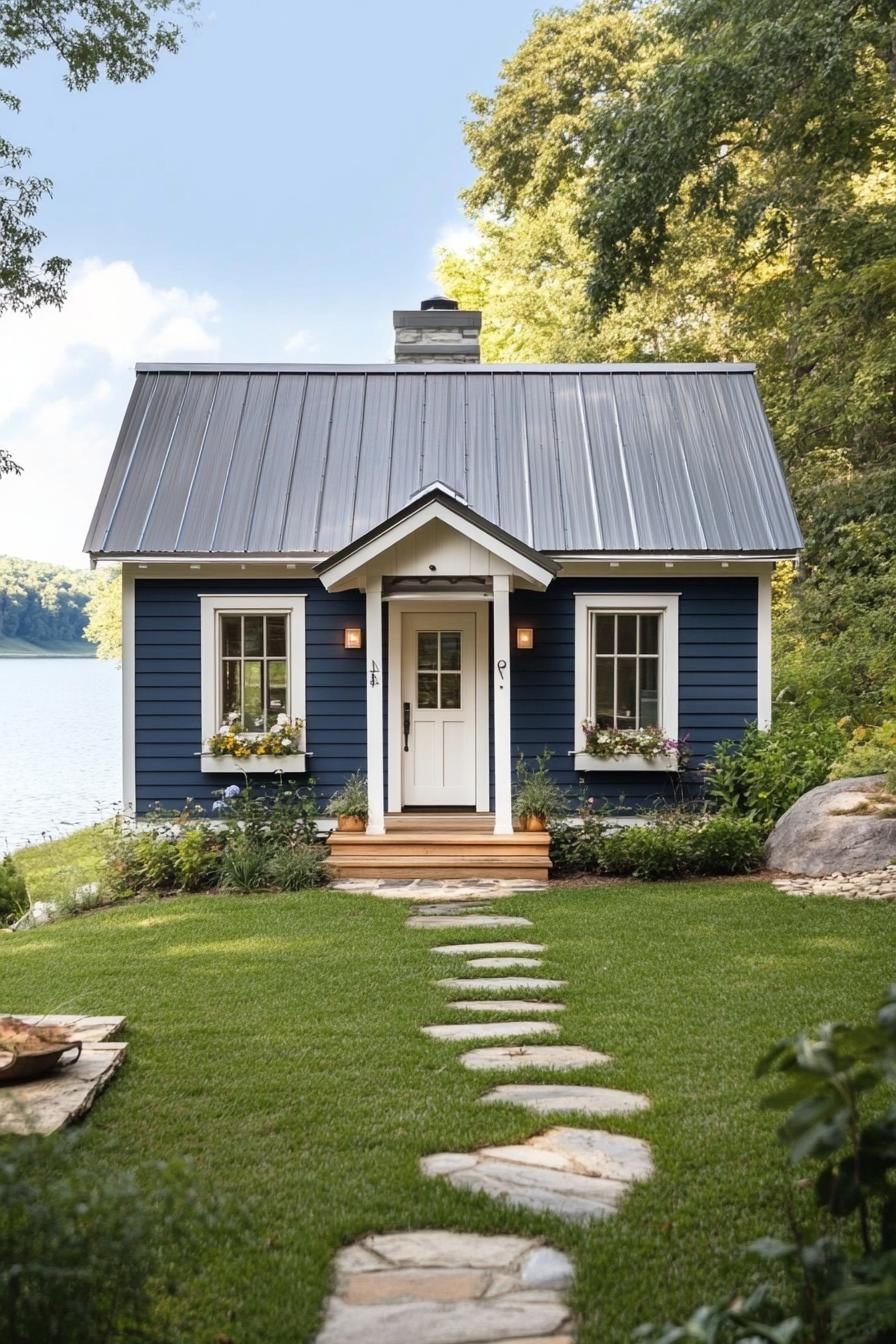 Little Blue Cottage by the Lake